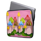 Magic Mushroom Kathedrale Thunder_Cove Laptopschutzhülle (Vorderseite Links)