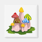 Magic Mushroom Kathedrale Thunder_Cove Magnet (Vorne)