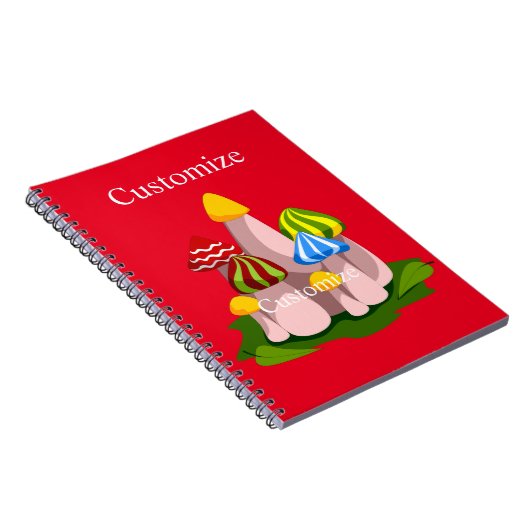 Magic Mushroom Kathedrale Thunder_Cove Notizblock (Rechte Seite)