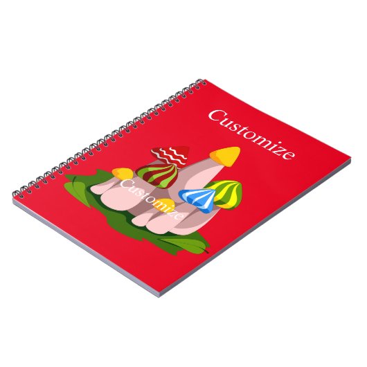 Magic Mushroom Kathedrale Thunder_Cove Notizblock (Linke Seite)