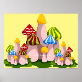 Magic Mushroom Kathedrale Thunder_Cove Poster (Vorne)