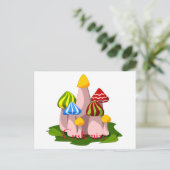 Magic Mushroom Kathedrale Thunder_Cove  Postkarte (Stehend Vorderseite)
