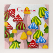 Magic Mushroom Kathedrale Thunder_Cove Puzzle (Vertikal)