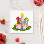 Magic Mushroom Kathedrale Thunder_Cove Serviette (Beispiel)