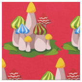 Magic Mushroom Kathedrale Thunder_Cove Stoff (Nahaufnahme)