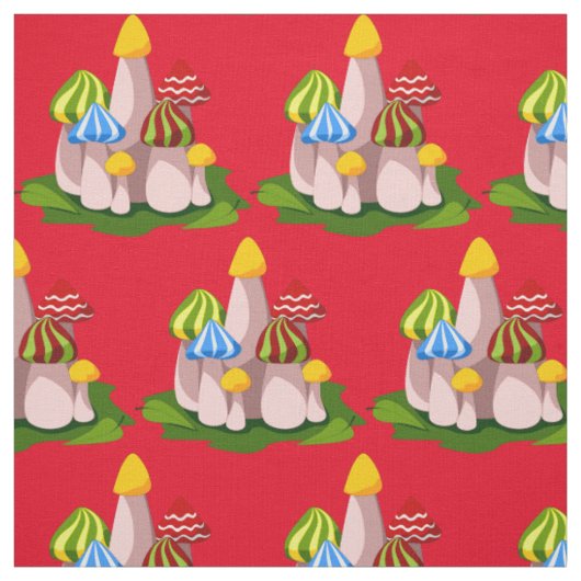 Magic Mushroom Kathedrale Thunder_Cove Stoff (Muster)