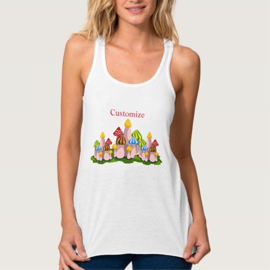 Magic Mushroom Kathedrale Thunder_Cove Tank Top (Vorderseite)