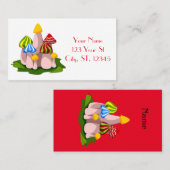 Magic Mushroom Kathedrale Thunder_Cove  Visitenkarte (Vorne/Hinten)