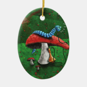Magic Mushroom Keramik Ornament