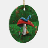 Magic Mushroom Keramik Ornament (Rechts)