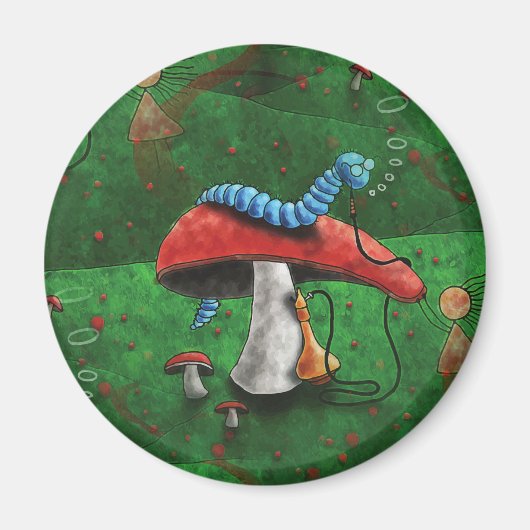 Magic Mushroom Magnet (Vorne)