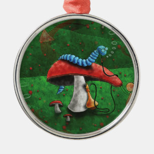 Magic Mushroom Ornament Aus Metall