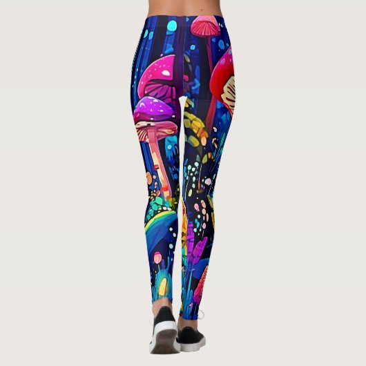 Magic Mushroom Path Leggings (Rückseite)