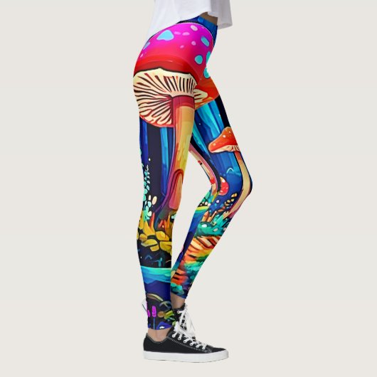 Magic Mushroom Path Leggings (Rechts)