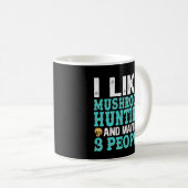 Magic Mushroom Pilzjagd Funny Mushroom Kaffeetasse (VorderseiteRechts)