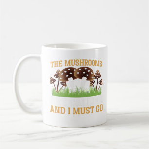Magic Mushroom Pilzjagd Funny Mushroom Kaffeetasse