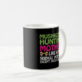 Magic Mushroom Pilzjagd Funny Mushroom Kaffeetasse (VorderseiteRechts)