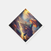 Magic Mushroom Planet Serviette (Ecke)