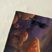 Magic Mushroom Planet Strandtuch (Beispiel)