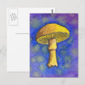 Magic Mushroom Postcard Postkarte (Vorne/Hinten)