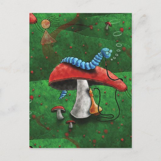 Magic Mushroom Postkarte (Vorderseite)