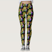 Magic Mushroom Print Leggings (Vorderseite)