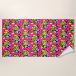 Magic Mushroom Print Strandtuch