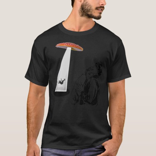 Magic Mushroom Psychedelic - Psilocybin Cubensis - T-Shirt (Vorderseite)