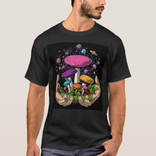 Magic Mushroom Psychedelic Spiritual T - Shirt