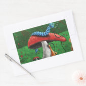 Magic Mushroom Rechteckiger Aufkleber (Umschlag)