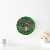 Magic Mushroom Runde Wanduhr (Zuhause)