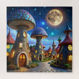 Magic Mushroom World: 4K Ultra-Realistische Modern Puzzle