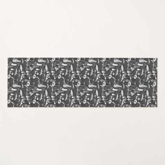 Magic Mushroom Yoga Mat Yogamatte (Vorderseite (Horizontal))