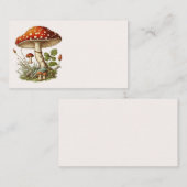 Magic Mushrooms Business Cards Visitenkarte (Vorne/Hinten)