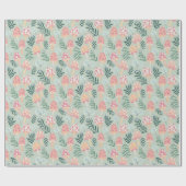 Magic Mushrooms Forest Pattern Geschenkpapier (Flach)