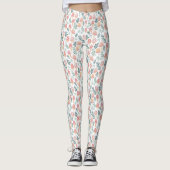 Magic Mushrooms Forest Pattern Leggings (Vorderseite)