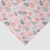 Magic Mushrooms Forest Pattern Seidenpapier (Ausschnitt)