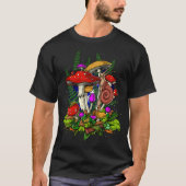 Magic Mushrooms Fungi T-Shirt (Vorderseite)