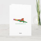 Magic Mushrooms Grußkarte Karte (Rückseite)