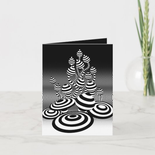 Magic Mushrooms kleine Grüße-Karte Karte (Vorderseite)