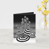 Magic Mushrooms kleine Grüße-Karte Karte (Gelbe Blume)