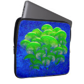 Magic Mushrooms Psychedelic Digital Art Laptopschutzhülle (Vorne Rechts)