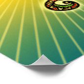 Magic Mushrooms - psychedelisch Poster (Ecke)