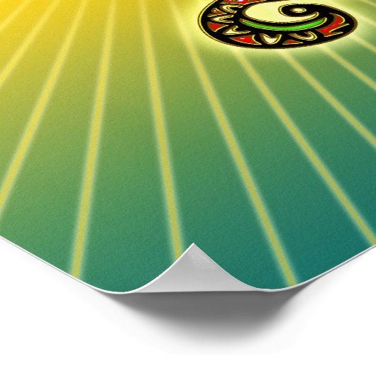 Magic Mushrooms - psychedelisch Poster (Ecke)