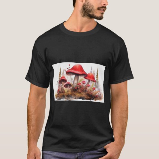 Magic Mushrooms T-Shirt (Vorderseite)