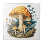 Magic Mushrooms Tile Fliese (Vorderseite)