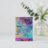 MAGIC MYRTLE MONOGRAM Blassende Spiegelreflexperle Visitenkarte (Stehend Vorderseite)