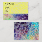 MAGIC MYRTLE / Sinkende Gold Reflektionen Visitenkarte (Vorne/Hinten)