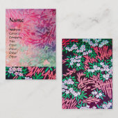 MAGIC MYRTLE / Sinkende Gold Reflektionen Visitenkarte (Vorne/Hinten)