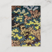 MAGIC MYRTLE / Sinkende Gold Reflektionen Visitenkarte (Rückseite)